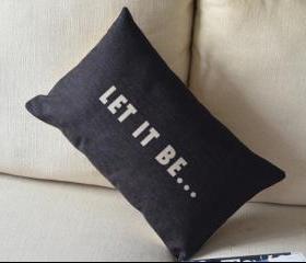 Let it Be Cool Cusion Cover