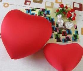 Red Heart Pillow