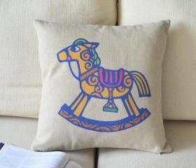 Childhood Cockhorse Pillow