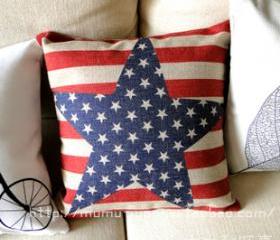 Creative Star Linen Pillow